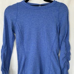 lululemon longsleeve blue top Size 4